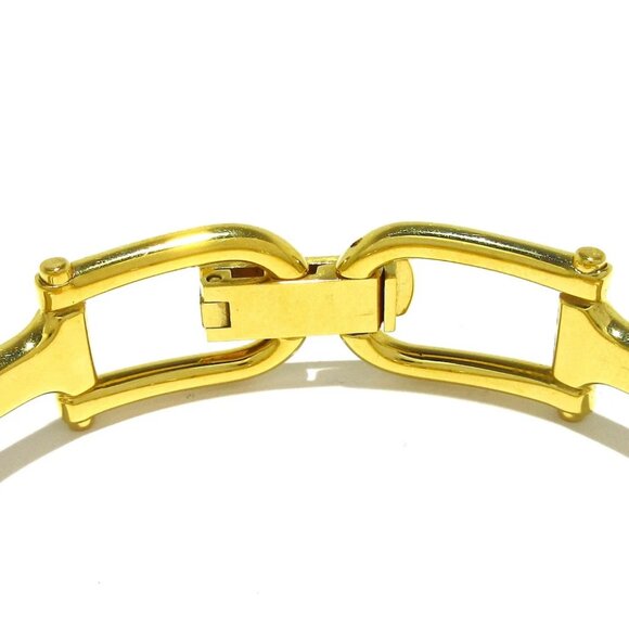 Auth GUCCI - 1500L 0****** Gold Women's Wrist Watch - Picture 2 of 7